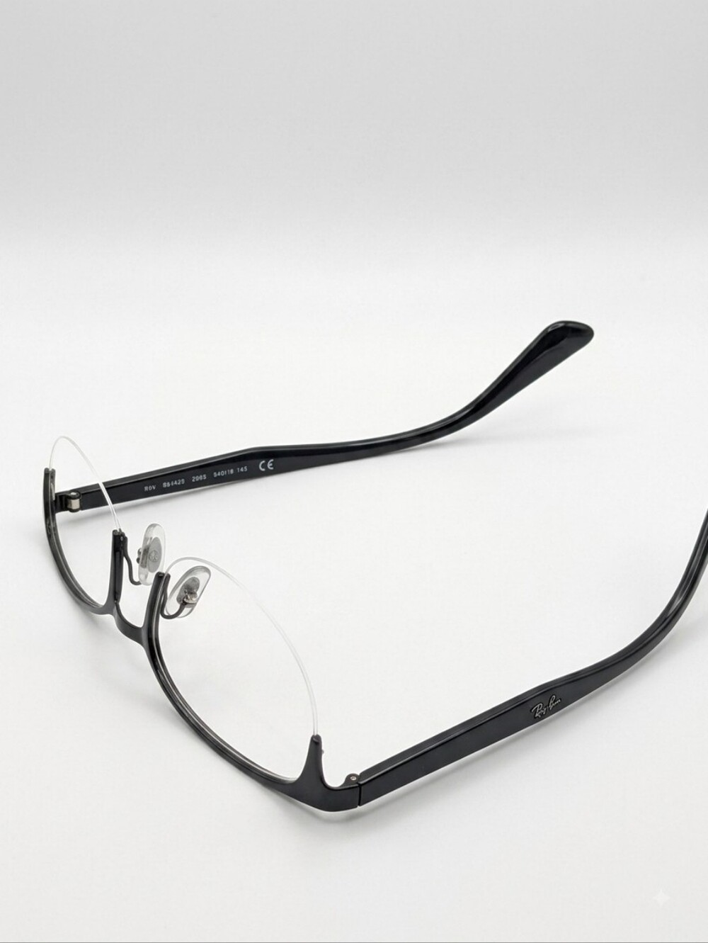 Ray-Ban RB 6428 2995 Black Prescription Eyeglasses Frames 54-19 145 RX Glasses